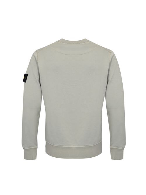 Felpa 6100060 in cotone Sage STONE ISLAND | 6100060S0051V0055